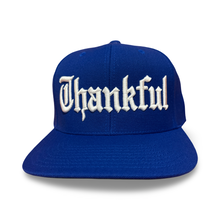 Load image into Gallery viewer, Old English Thankful SnapBack