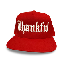Load image into Gallery viewer, Old English Thankful SnapBack