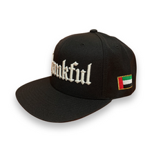 Load image into Gallery viewer, Old English Thankful snapback